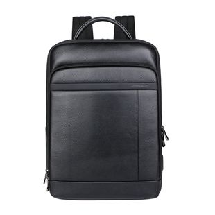 Men's first layer cowhide backpack fashion high leather business casual large capacity multi-function computer backpack
