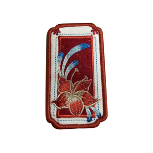 Explosions New Chinese Tang Suit Hanfu Embroidery Boutique Pendant LOGO Label Armband Xiamen Computer Embroidery Factory