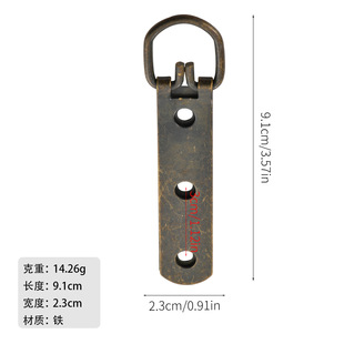 Jingmao Hardware New Chinese Style Home Decoration Hook Nail Photo Frame Hook Nail Accessories Wedding Photography Hook/Hook Accessories