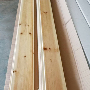 Solid wood paint-free gusset plate fir wall skirt plate solid wood wall plate ceiling sauna plate anti-corrosion wood sweat room wall plate