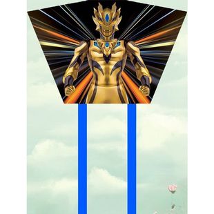 New pocket software kite children's explosive full set of easy-to-fly toys wholesale stall portable bag boneless cartoon