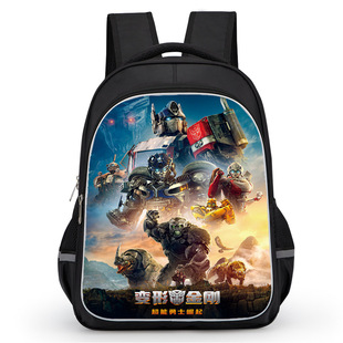 Warrior rise Transformers children Primary School students grade one, two, three, four, five high definition picture kindergarten backpack