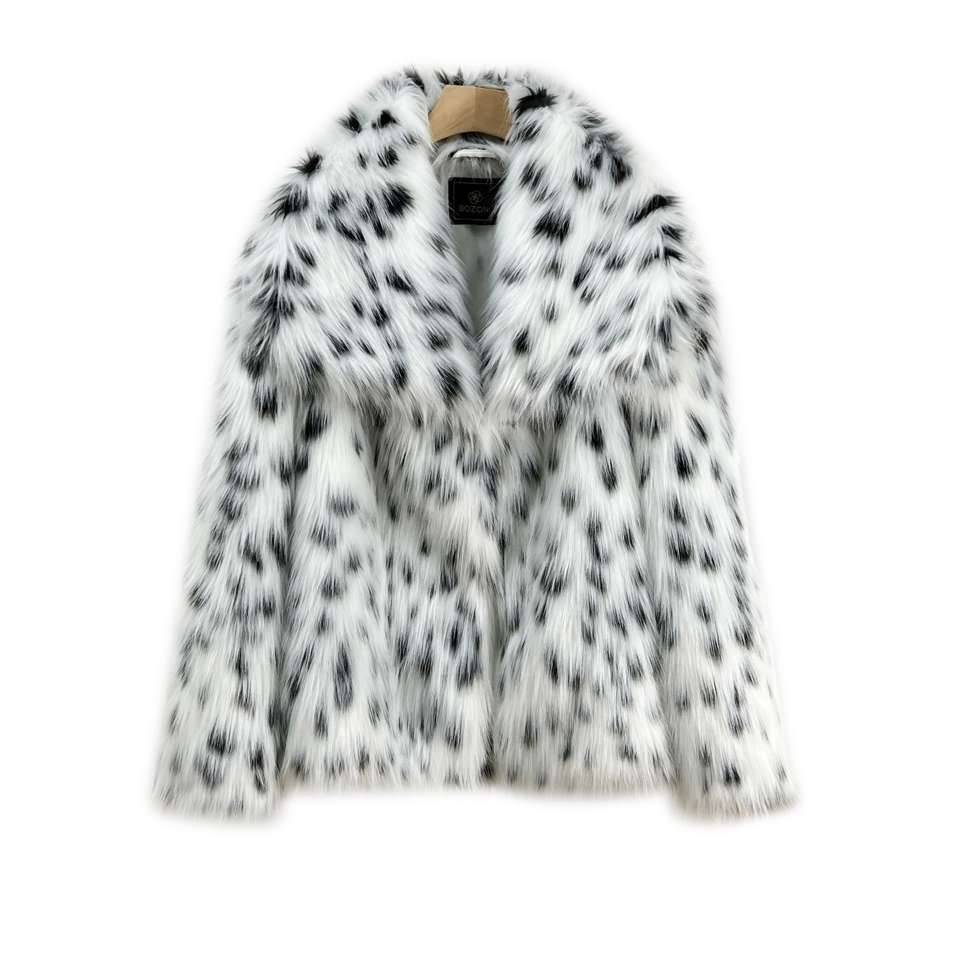 European and American Popular Imitation Fur Large Lapel Women's Tops Large Size Furry Loose Jackets Wholesale Warm Elegant Ladies