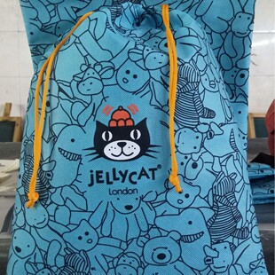 jellycat Doll Doll Blue Dust Bag Plush Doll Dust Bag Toy Doll Packaging Dust Bag