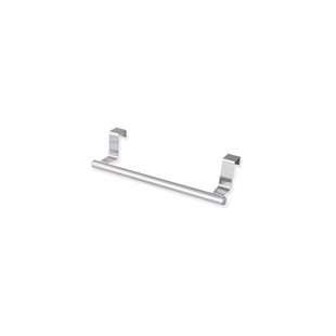 Factory direct supply non-perforated towel rack hanging double-layer towel towel bar movable telescopic bathroom rack