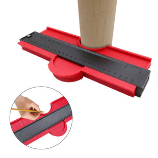 Radian ruler profiling device profiling gauge woodworking stone car irregular shape multi-function measuring tool contour profiling device