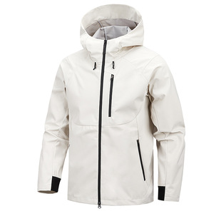 In the spring of 2025, the new fashion brand Dijia with the same style charge clothing casual couples outdoor windproof mountaineering hooded coat