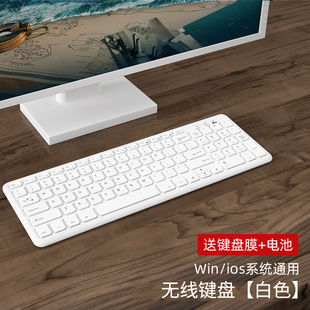 BOW Hangshi Notebook External Wired Keyboard Girls Typing USB Wireless Desktop Computer Office Mouse Qingying