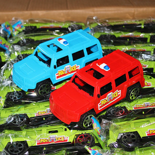 Children's toy car sliding fire truck engineering truck excavator dump mixer sanitation truck ring 2 yuan toy