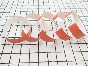Children's Playground Disposable Bracelet DuPont Paper Waterproof Paper Playground Wrist Band Concert Tickets