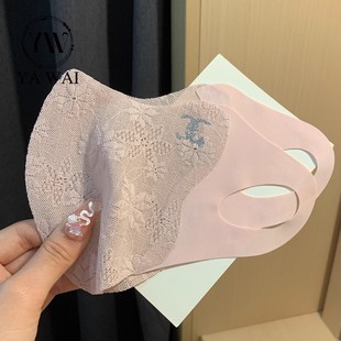 Full face sunscreen neck mask summer outdoor ice silk face Gini mask seamless breathable forehead integrated mask