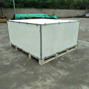 Source steel belt box manufacturer Shanghai steel belt box detachable plywood steel belt box Songjiang Qingpu steel belt box