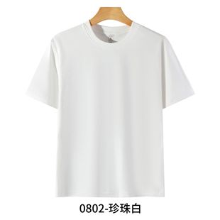 Classic Summer New Dijia Round Neck Quick-drying Fabric Loose Breathable Cool T-shirt for Men