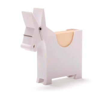 Cross-Border Mule Post-It Clip Office Daily Desktop Decoration Note Holder Mule Business Card Box Business Card Holder