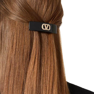 European and American Fashion V Family Hairpin Women's New Letter V Spring Clip Light Luxury One Word Hairpin Bangs Clip Side Clip