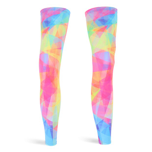 Ice Silk Sun Protection UV Protection Leg Cover Outdoor Riding Motorcycle Leg Guard Men's and Women's Summer Treadmill Leg Cover