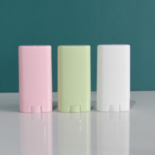 15g lipstick tube PP wax tube oval lipstick tube DIY lip balm tube spot