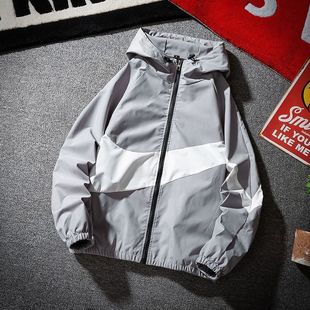 Super Fire CEC Clothes Men's Trendy Brand Fashionable Spring and Summer Thin Jacket Internet Popular Ins Hong Kong Style Coat Couple's Sunscreen Clothes