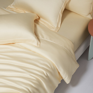 Cotton 100 long staple cotton four-piece set single bed hat single quilt cover single bed sheet cotton single product series