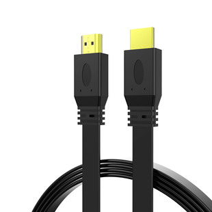 HDMI кабель версия 1.4 HDMI HD кабель Поддержка 3D TV приставка HD кабель HDMI плоский кабель 1,5 м