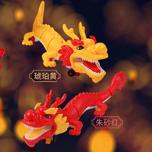 Children's electric toy National Dragon dance music Light Universal walking Dragon year mascot holiday gift stall wholesale