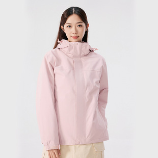 Storm Clothes Windproof Waterproof Jacket Women's GB32614 National Standard Rainstorm Grade High Taier Men's Three-in-One Two-Piece Set
