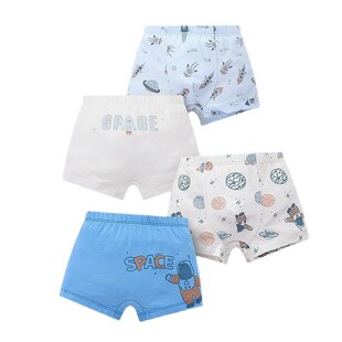 Boys' underwear cotton baby 100% large children's boxer shorts children's cotton baby boys boxer bottoms