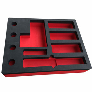 Customized special-shaped packaging eva products grinding eva oval inner support digging hole eva packaging lining integrated