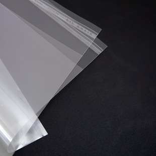Factory spot opp bag dustproof self-adhesive bag hairpin packaging bag transparent plastic bag jewelry small bag wholesale