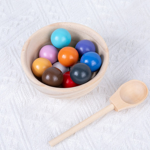 Cross-border Amazon children's wooden 12-color color classification matching Montessori teaching aids kindergarten early education toys