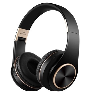 T8 Bluetooth headset Bluetooth headset wireless subwoofer stereo headset cross-border e-commerce headset factory manufacturer