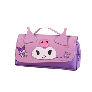 New Cross-border Sanrio Kulomi Meruti Patcha Dog Large Capacity Stationery Case Student Cartoon Storage Pencil Case