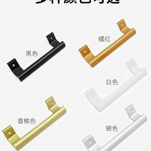 Aluminum Alloy Sliding Door Handle Solid Large Handle Plastic Steel Door and Window Surface-Mounted Handle Lock Cabinet Door Balcony Window New Style