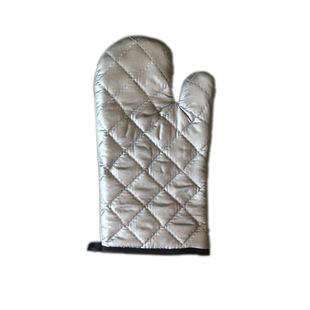 Cross-border hot sale heat transfer blank insulation gloves sublimation white polyester gloves single-sided printing one pair of gloves