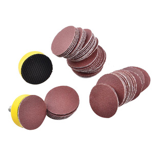 1 inch 100 sandpaper set 1 1/8 handle diameter grinding plate polishing sandpaper set spot wholesale