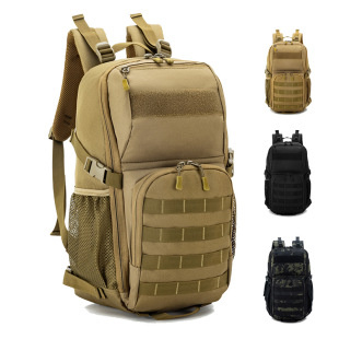 30L Tactical Backpack Men's Waterproof Marching Special Warfare Emergency Bag Hiking Mountaineering Camouflage Bag Assault Bag