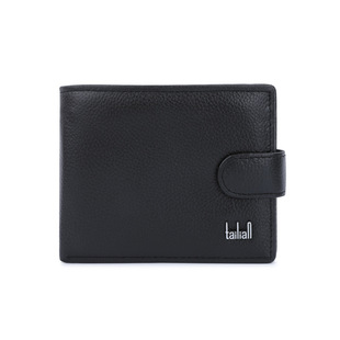 Tailian cross-border new men's leather wallet multi-functional loose money bag wallet short men's wallet wallet