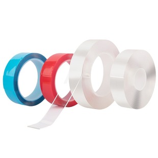 Nano adhesive tape transparent non-marking high viscosity strong fixed nail-free adhesive office household car Nano double-sided adhesive
