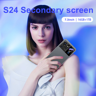 2024 new high-end smart sub-screen S24 Ultra cross-border mobile phone large screen smart phone