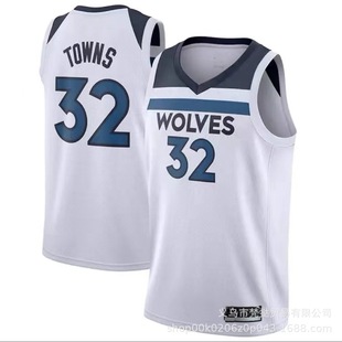 Тимбервулвз Баскетбольный костюм Эдвард № 5 TIMBERWOLVES EDWARDS # № 5 TOWNS #32/#1