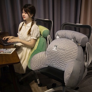 Bedside Soft Bag Large Backrest Bed Reading Waist Protection Pillow Dormitory Sofa Office Cushion Sedentary Waist Cushion Pillow