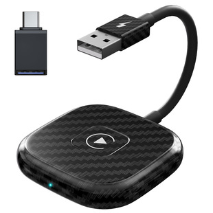 Cross-Border Original Car Wired to Wireless Carplay Adapter Car-Machine Interconnection Box Wireless Carplay Video Box