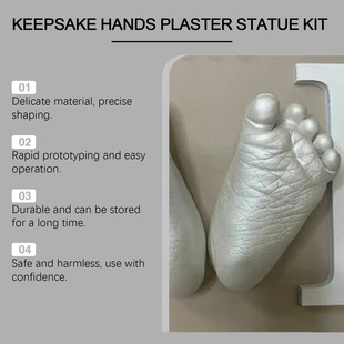 EELHOE Couple Hand Model suit DIY Souvenir 3D Model Clone Powder Model Powder Valentine's Day Commemorative Gift