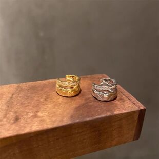 Jin Yuzhen to the same style earrings light luxury high-end autumn and winter temperament ear clip without ear hole women's 2024 explosions