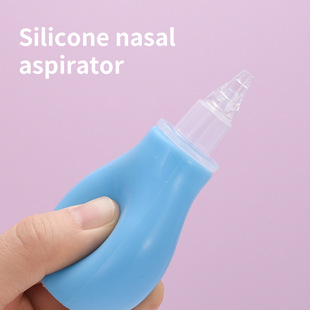 Cross-border new hot sale nasal aspirator dropper set two-piece baby booger cleaner through nose dropper factory wholesale
