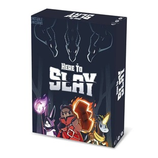 Английская версия Here Combat Basics Plus Expand Family Party Game Cards Here to Slay