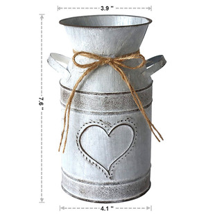 European and American retro pastoral style wrought iron home decoration flower pot gardening potted planting tin bucket factory wholesale flower ware