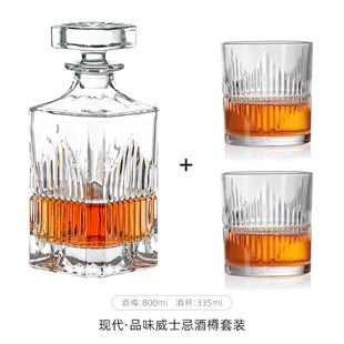High-end bar club whisky glass foreign wine bottle wine glass wine bottle wine suit cross-border jug empty bottle