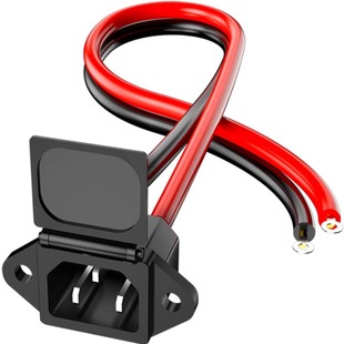 Electric vehicle charging socket connection line battery charging adapter interface power cord male and female plug and socket