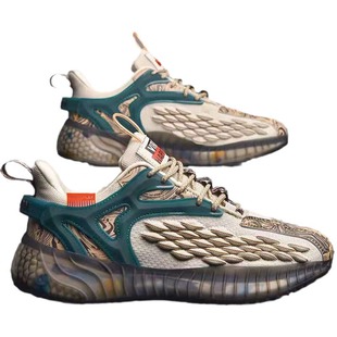 Live broadcast with goods men's shoes autumn sneaker fashion Men's low-top new popcorn coconut fashion shoes one-piece delivery